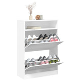 Schoenenkast Met 2 Klaplades 80X34X116 Cm