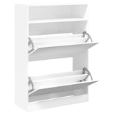 Schoenenkast Met 2 Klaplades 80X34X116 Cm