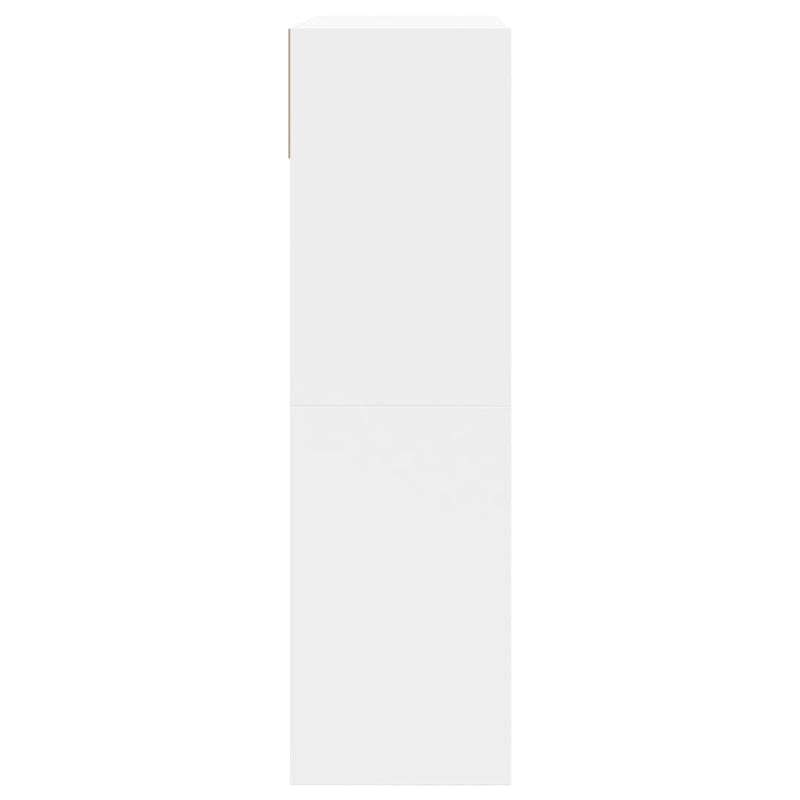 Schoenenkast Met 2 Klaplades 80X34X116 Cm