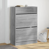 Schoenenkast Met 2 Klaplades 80X34X116 Cm