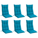 Stoelkussens Hoge Rug Oxford Stof