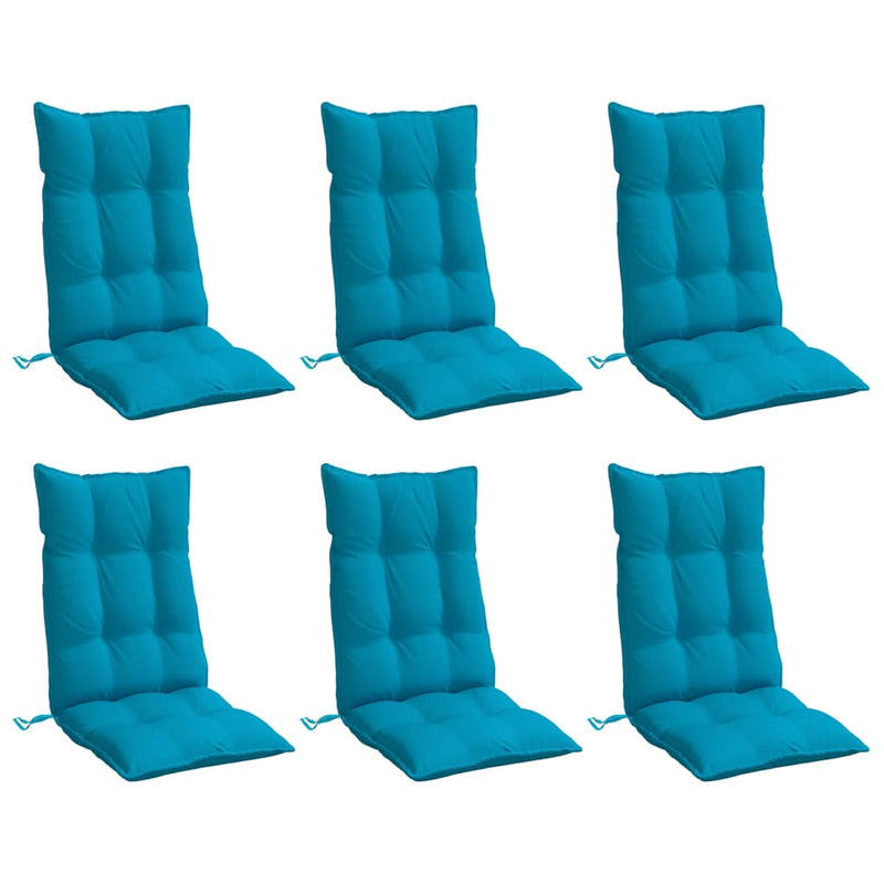 Stoelkussens Hoge Rug Oxford Stof