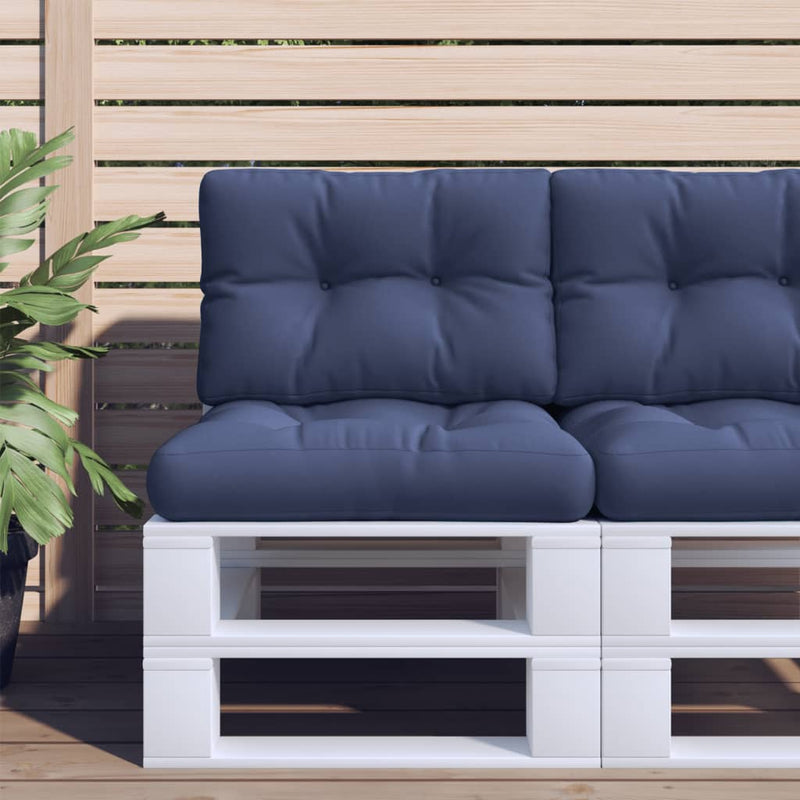 Palletkussen Oxford Stof Marineblauw
