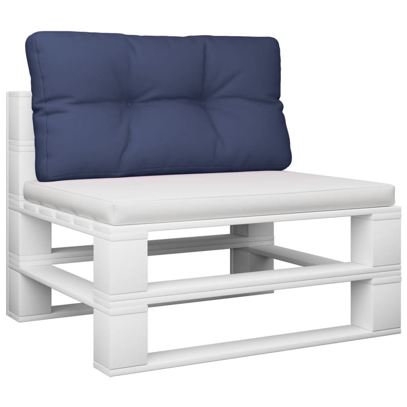 Palletkussen Oxford Stof Marineblauw