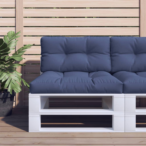 Palletkussen Oxford Stof Marineblauw