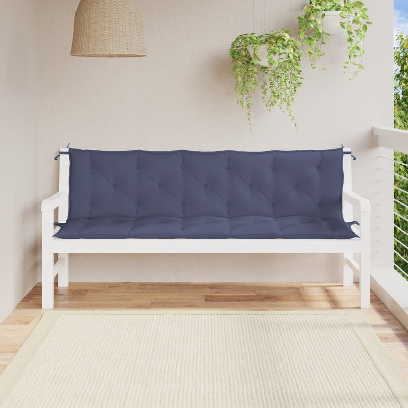 Tuinbankkussens Oxford Stof Wit