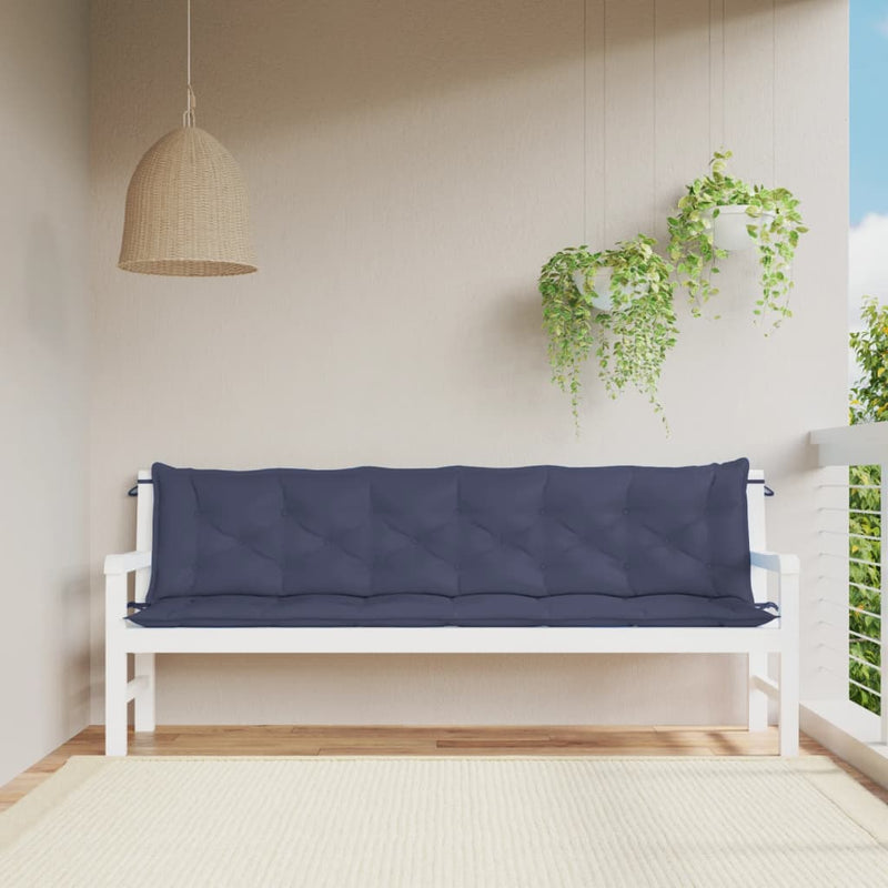 Tuinbankkussens Oxford Stof Wit