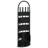 5-Delige Openhaardgereedschapset 23X15X66 Cm Staal