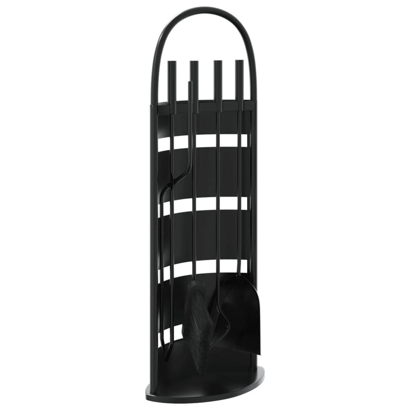 5-Delige Openhaardgereedschapset 23X15X66 Cm Staal