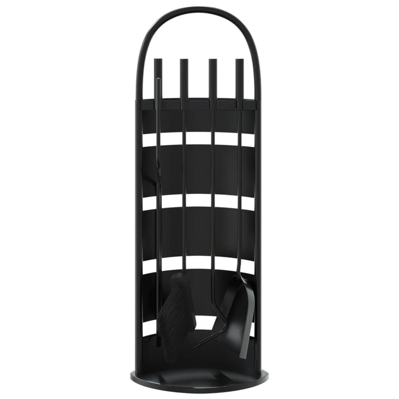 5-Delige Openhaardgereedschapset 23X15X66 Cm Staal