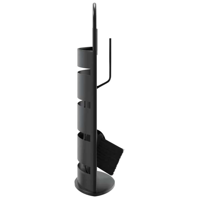 5-Delige Openhaardgereedschapset 23X15X66 Cm Staal