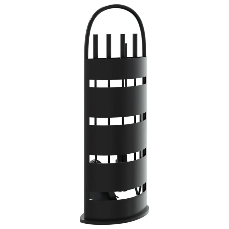 5-Delige Openhaardgereedschapset 23X15X66 Cm Staal