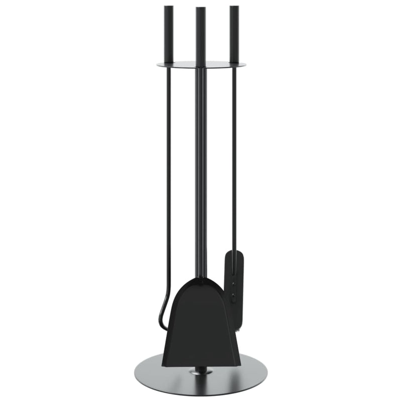 4-Delige Openhaardgereedschapset 22X59 Cm Staal
