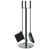 4-Delige Openhaardgereedschapset 22X59 Cm Staal