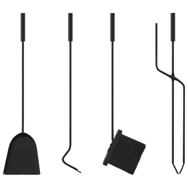 5-Delige Openhaardgereedschapset 18X66 Cm Staal