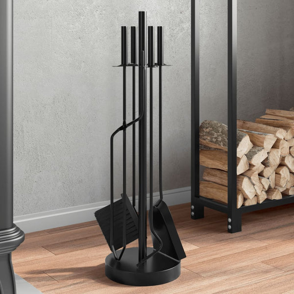 5-Delige Openhaardgereedschapset 18X66 Cm Staal