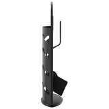 5-Delige Openhaardgereedschapset 23X15X66 Cm Staal