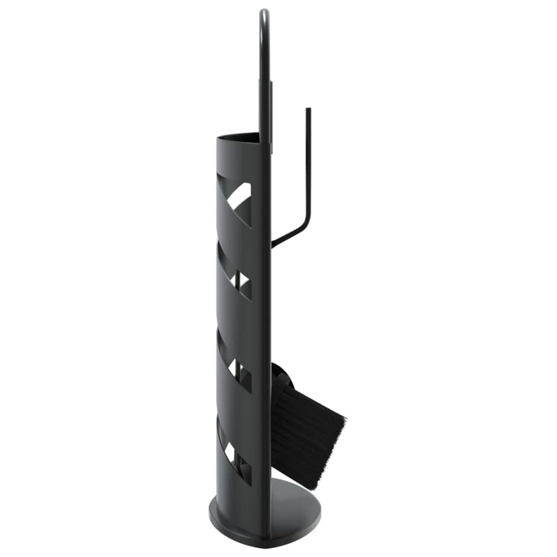 5-Delige Openhaardgereedschapset 23X15X66 Cm Staal