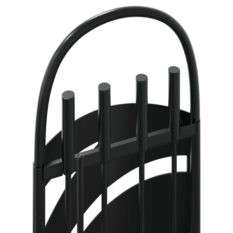 5-Delige Openhaardgereedschapset 23X15X66 Cm Staal