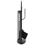 5-Delige Openhaardgereedschapset 23X15X66 Cm Staal