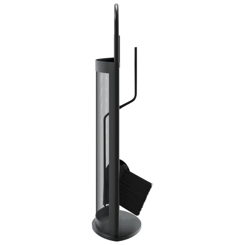 5-Delige Openhaardgereedschapset 23X15X66 Cm Staal