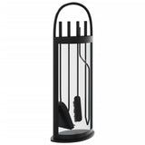 5-Delige Openhaardgereedschapset 23X15X66 Cm Staal