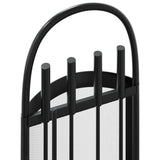 5-Delige Openhaardgereedschapset 23X15X66 Cm Staal