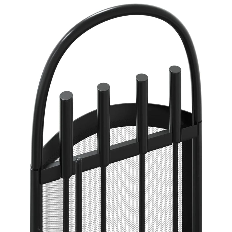 5-Delige Openhaardgereedschapset 23X15X66 Cm Staal