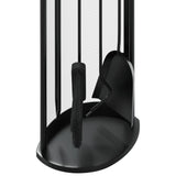 5-Delige Openhaardgereedschapset 23X15X66 Cm Staal