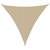 Zonnezeil 100% Polyester Oxford Beige