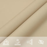 Zonnezeil 100% Polyester Oxford Beige