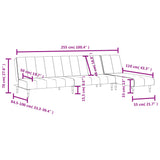 2-Delige Loungeset Fluweel