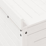 Oppottafel Met Schappen 82,5X50X86,5 Cm Massief Grenenhout