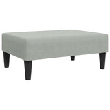 Voetenbank 77X55X31 Cm Fluweel