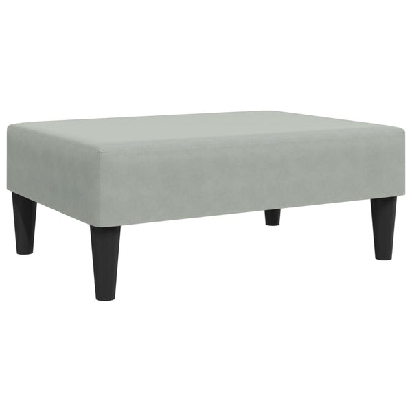 Voetenbank 77X55X31 Cm Fluweel