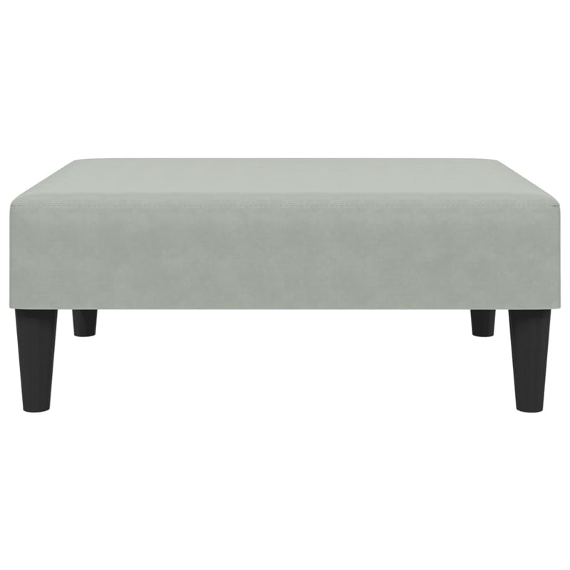 Voetenbank 77X55X31 Cm Fluweel