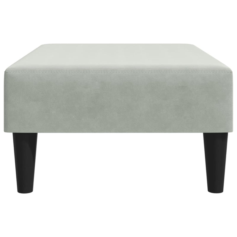 Voetenbank 77X55X31 Cm Fluweel