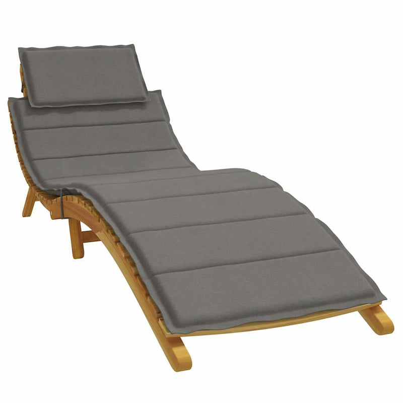 Ligbedkussen 186X58X4 Cm Stof Gemêleerd Crèmekleurig