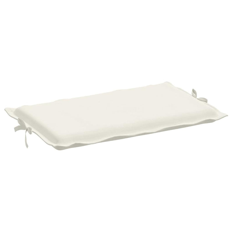 Ligbedkussen 186X58X4 Cm Stof Gemêleerd Crèmekleurig