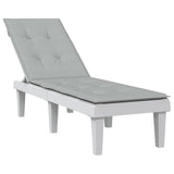 Terrasstoelkussen (75+105) X 50 X 4 Cm Stof Gemêleerd Rood