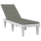 Terrasstoelkussen (75+105) X 50 X 4 Cm Stof Gemêleerd Rood