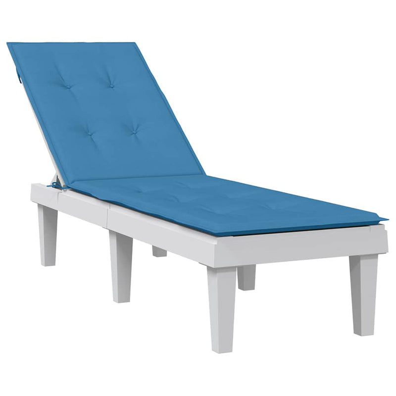 Terrasstoelkussen (75+105) X 50 X 4 Cm Stof Gemêleerd Rood