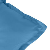 Tuinbankkussen Stof Gemêleerd Blauw