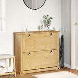 Schoenenkast Corona 99X32X Massief Grenenhout