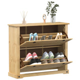 Schoenenkast Corona 99X32X Massief Grenenhout