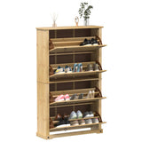 Schoenenkast Corona 99X32X Massief Grenenhout