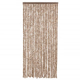 Vliegengordijn Chenille Beige En Donkerbruin