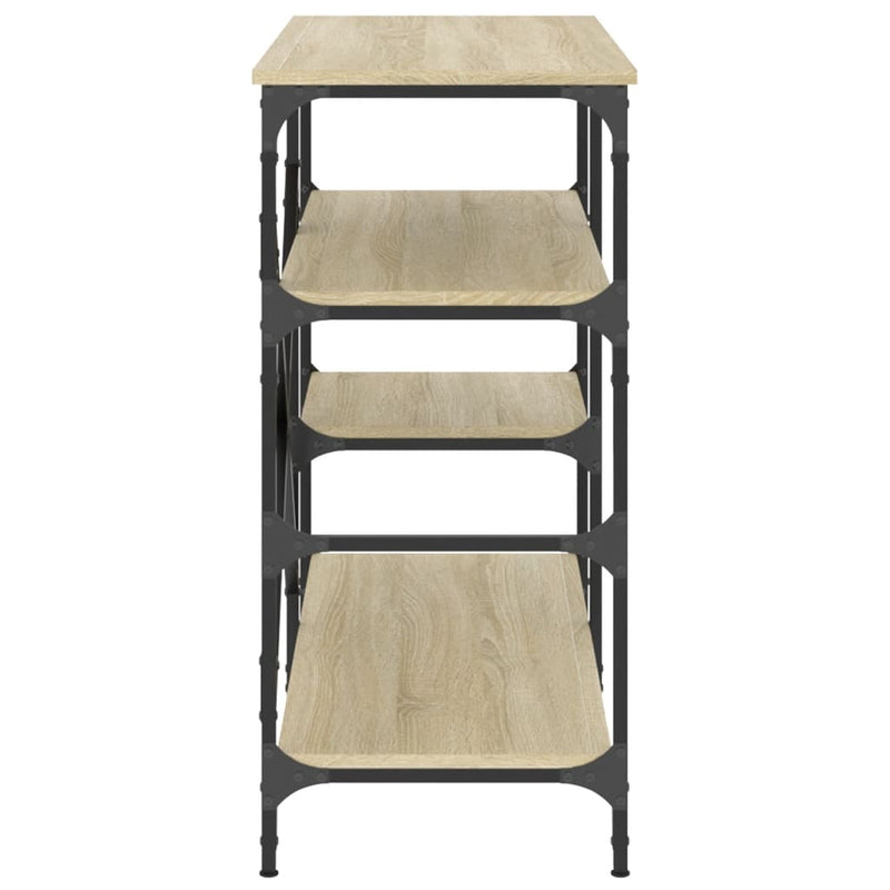 Bakkersrek 90X40X84 Cm Bewerkt Hout En Metaal