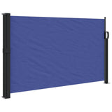 Windscherm Uittrekbaar 120X500 Cm Blauw Crème
