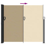 Windscherm Uittrekbaar Beige